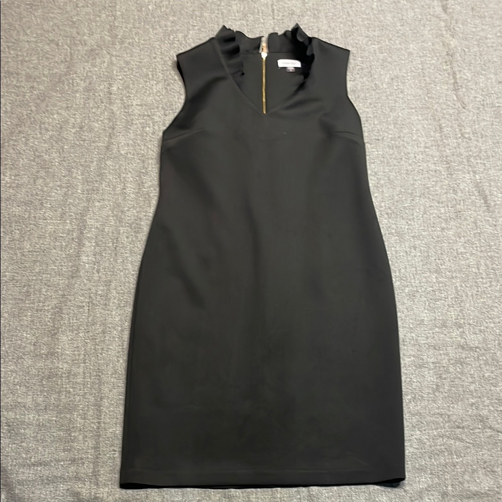 Chic Black Sleeveless Dress